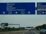 Auf der A5, weiter zum Nordwestkreuz!